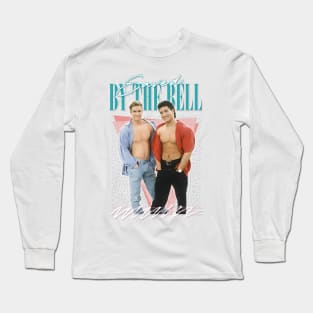 Saved By The Bell -  90s Styled Aesthetic Design Long Sleeve T-Shirt